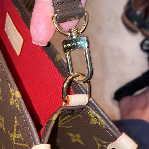 New! Louis Vuitton “Sac Plat PM” purse  (Authentic) cross body purse - Picture 11 of 16